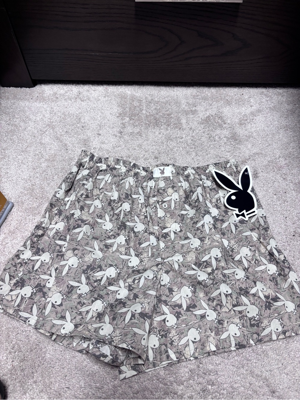 PLAYBOY Camo boxer shorts